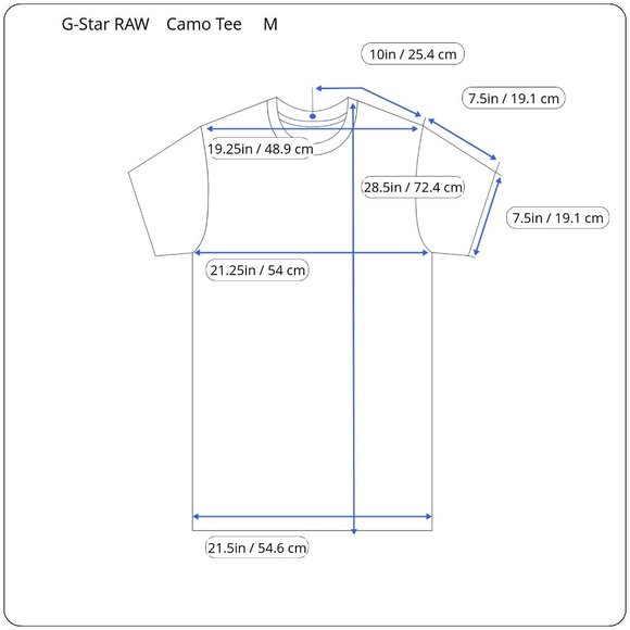 G-STAR RAW Patched Spell Out Logo Warth Camo T-Shirt - Picture 12 of 12